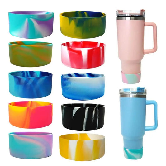 Durable Anti Slip Protective Boot Silicone Bottom Cover for Tyeso for Stanley Water Bottle 12oz - 40oz Bottom Sleeve Cover
